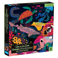 Mudpuppy Svítící puzzle - Oceán (500 dílků)