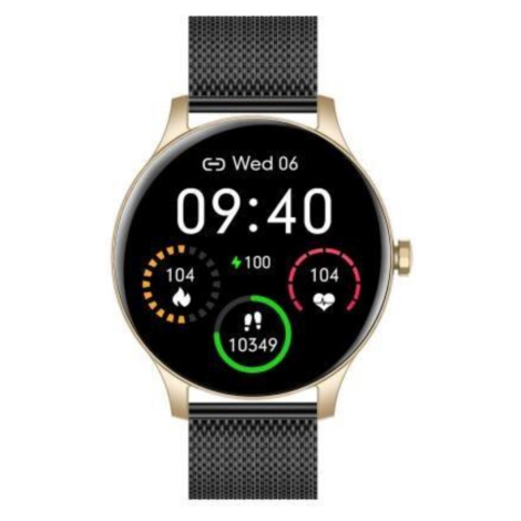 Garett Smartwatch Classy zlato-černá