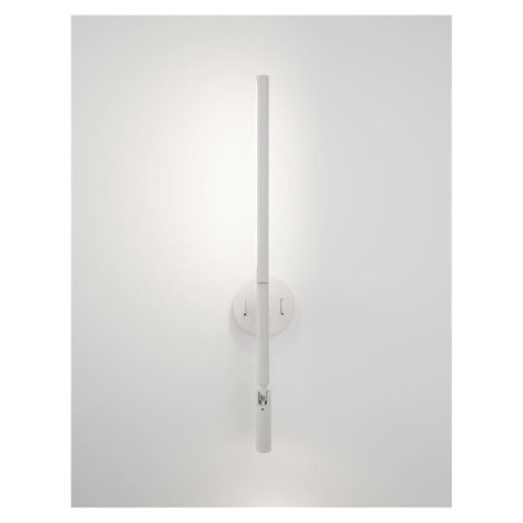 NOVA LUCE nástěnné svítidlo HANDY bílý hliník a akryl nastavitelné/rotační - vypínač na těle LED