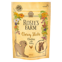 Rosie's Farm žvýkací pamlsky s kuřecím a krocanem - výhodné balení 3 x 70 g