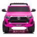 Mamido Elektrické autíčko Toyota Hilux 4x4 růžové