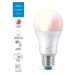 LED Žárovka WiZ Colors 8718699787059 E27 A60 8-60W 806lm 2200-6500K, RGB 16 mil. barev, stmívate