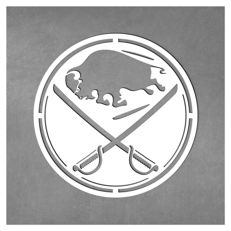 Dřevěné logo - Buffalo Sabres DUBLEZ