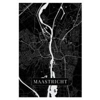 Mapa Maastricht black, (26.7 x 40 cm)