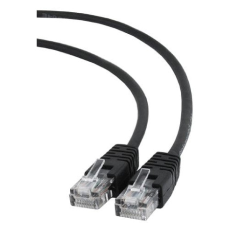 Gembird Cablexpert Patch kabel UTP c5e - 5m - černá - PP12-5M/BK