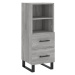 vidaXL Skříň highboard šedá sonoma 34,5 x 34 x 180 cm kompozitní dřevo