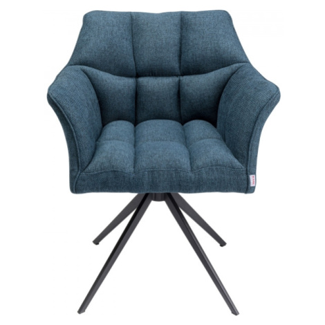 KARE Design Otočná židle Thinktank - modrá