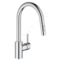 Grohe 31483002 - Dřezová baterie s výsuvnou sprškou, chrom