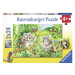 Ravensburger Puzzle - Roztomilé koaly a pandy 2x24 dílků