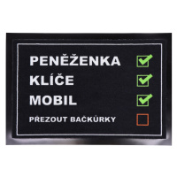 Mercury Flooring Rohožka Checklist 40x60 cm - 40x60 cm