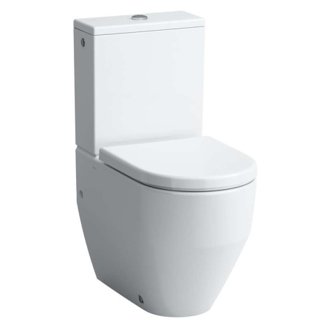 Laufen Pro - Stojící WC kombi mísa, zadní/spodní odpad, boční přívod vody, s LCC, bílá H82595240