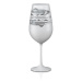 Crystalex sklenička na víno Ryby Bílá 550 ml 1KS