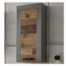 Nástěnná koupelnová skříňka Indiana, vintage optika dřeva