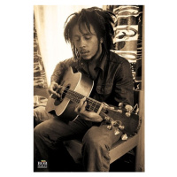 Plakát, Obraz - Bob Marley - sepia, (61 x 91.5 cm)