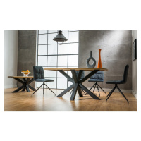 Jídelní stůl CROSS dýha 180x90x80 cm,Jídelní stůl CROSS dýha 180x90x80 cm