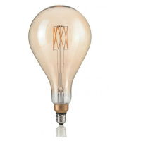 LED Žárovka Ideal Lux Vintage XL E27 8W 130163 2200K goccia
