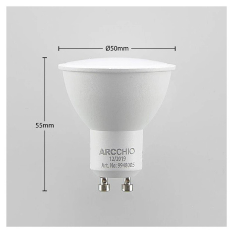 Arcchio LED bodové světlo GU10 7W 3 000K 120°