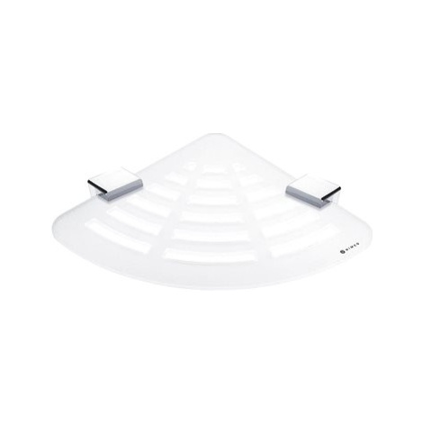 Nimco Police do koupelny a sprchy rohová – plexisklo kov Kibo Ki-X211-26