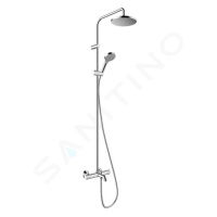 Hansgrohe 26274000 - Sprchový set Showerpipe 200 s vanovým termostatem, chrom