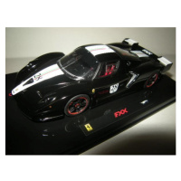 1:43 FERRARI FXX BLACK DAYTONA WITH ITALIAN FLAG