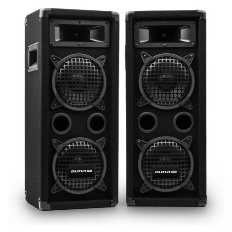 Auna Pro PW-65x22 MKII, pár pasivních PA reproduktorů, 6,5" subwoofer, 300 W RMS/600 W