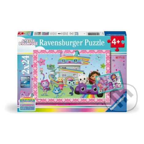 Gábinin kouzelný domek,Gábinin kouzelný domek - puzzle z kategorie 15 – 60 dielikov RAVENSBURGER