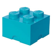 LEGO Úložný box 4 250 x 250 x 180 mm - azurový