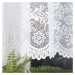 Dekorační oblouková krátká záclona na žabky KAROLINA 170 bílá 350x170 cm MyBestHome