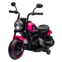 Mamido Dětská elektrická motorka Chopper Faster růžová