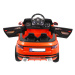 mamido Elektrické autíčko sportovní Rapid Racer oranžové
