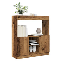 vidaXL Skříň highboard old wood 92 x 33 x 100 cm kompozitní dřevo