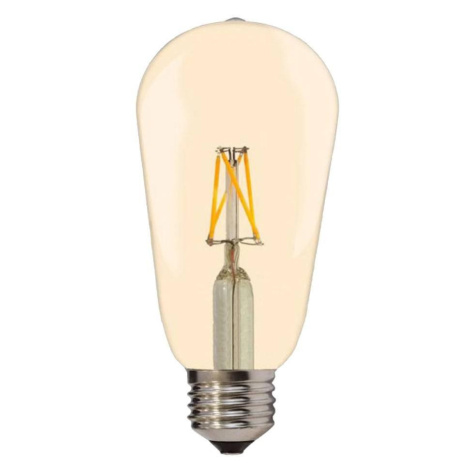 LED Filament Žárovka ST64 E27 4W Teplá bílá Optonica