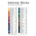 Derwent, 2301980, Inktense blocks, sada akvarelových bloků, 72 ks