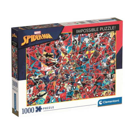 Clementoni - Puzzle 1000 Impossible: Spider-Man