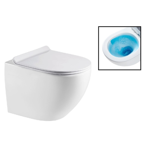 Olsen spa Závěsné WC ARCO TORNADO se SLIM sedátkem Soft-close Olsen-Spa