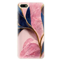 iSaprio Pink Blue Leaves pro Huawei Y5 2018