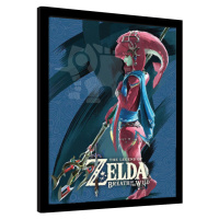 Obraz na zeď - The Legend of Zelda: Breath of the Wild - Mipha, 34.3 × 44.5 cm