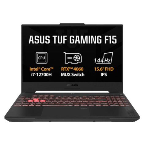 ASUS TUF Gaming F15 FX507ZV4-LP037 Šedá