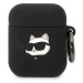 Karl Lagerfeld AirPods 1/2 cover Silicone Choupette Head 3D KLA2RUNCHK