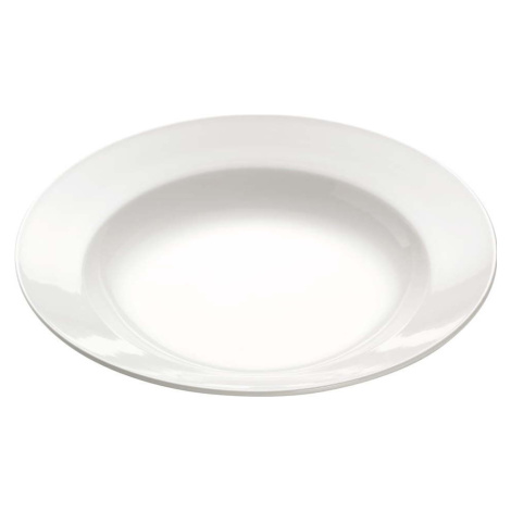 Bílý porcelánový talíř na těstoviny Maxwell & Williams Basic Bistro, ø 28 cm
