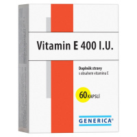 Generica Vitamin E 400 I.U. 60 kapslí