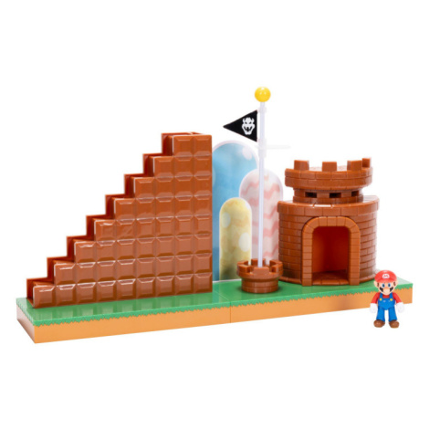 Super Mario level end playset Wiky
