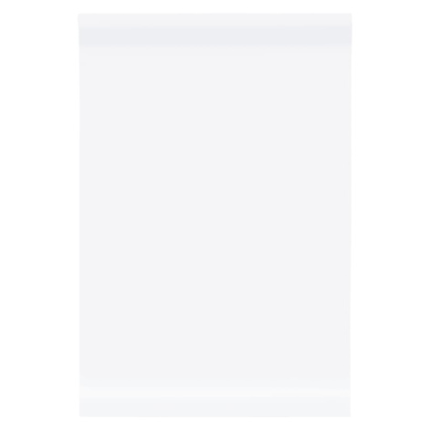 vidaXL Samolepka na nábytek, matná bílá, 90 x 500 cm, PVC