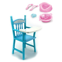 WIKY - Židle skládací pro miminko s doplňky 30cm