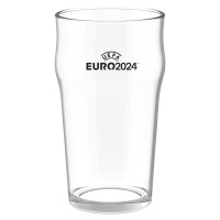 Sada sklenic na pivo Uefa Euro 2024, 2dílná (půllitrová pivní sklenice, 2dílná sada)