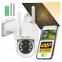 Solární Wifi Kamera 4MPX Smart Venkovní Otočná Ip Bezdrátový Alarm
