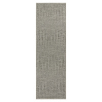 BT Carpet - Hanse Home koberce Běhoun Nature 104269 Grey/Anthracite – na ven i na doma Rozměry k