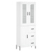 vidaXL Skříň highboard bílá 69,5 x 34 x 180 cm kompozitní dřevo