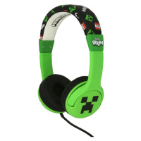 OTL Technologies Minecraft Children's Headphones MC1229 Zelená