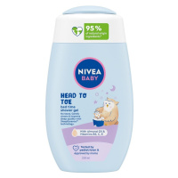 Nivea baby Bed Time sprchový gel pro celé tělo a vlásky 200 ml